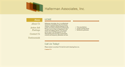 Desktop Screenshot of haltermanassociates.com